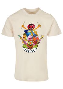 ABSOLUTE CULT T-Shirt 'Muppets - Dr. Teeth and The Electric Mayhem' Homme beige taille XL