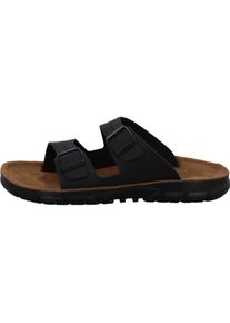 Birkenstock, Herren, Sandalen, Bilbao Birko-Flor Normal, Schwarz, (41)