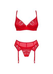 Obsessive, Strapse, Rot, XL