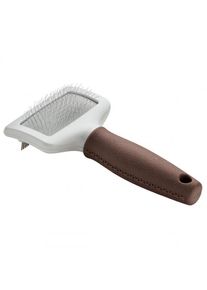 Hunter Brush Combination Plucking and Combing Spa Dog accessories (S - 18,0 x 9,5 cm, brown/grey)