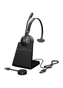 Jabra Engage 55 SE MS Mono UNC(DECT, USB-A) inkl. Charger (Docking, Kabellos, USB-A, Microsoft Teams), Office Headset, Schwarz