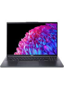 Acer Swift Go 16 OLED (16", Intel Core Ultra 7 155H, 16 GB, 1000 GB, DE), Notebook, Grau