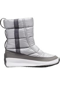 Sorel, Damen, Boots + Stiefel, Out N About Puffy Mid 1876891034 - 36, Silber, (36)
