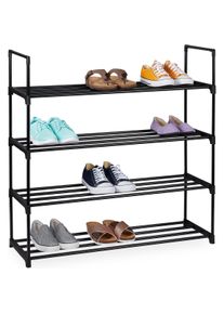 Relaxdays, Schuhschrank, Baylee (90.5 x 30.5 x 91.5 cm)