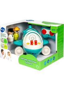 NO NAME RC Flugzeug mit Sound-Lichtantrieb + 2 Figuren