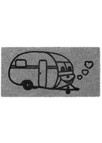 Arisol Fu&szlig;matte Derby Flock "Caravan", 50x25cm