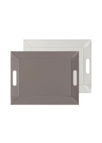 freeform Duo Wendetablett, 45x35cm, weiß/taupe