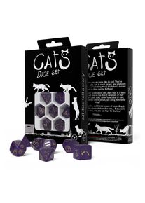 Cats - Purrito RPG Set de Dados 7 piezas