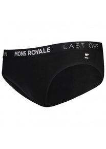 Mons Royale Womens Folo Brief Merino-ondergoed Dames (XS |zwart)