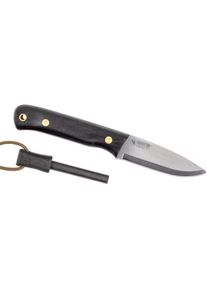 Casstr&ouml;m Casstr&ouml;m Woodsman Messer, mit Feuerschlagstahl, mooreiche, schwarz