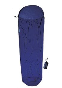 Cocoon MummyLiner Innenschlafsack, 220cm, Coolmax, blau