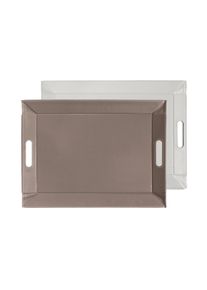 freeform Duo Wendetablett, 55x41cm, weiß/taupe