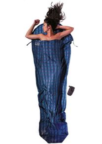 Cocoon MummyLiner Innenschlafsack, 241cm, Seide, checked silk