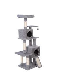 zooplus Basics rascador gato grande gris