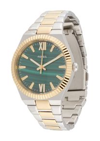 Fossil Dames Analoog horloge 'Scarlette' goud / groen / zilver One Size