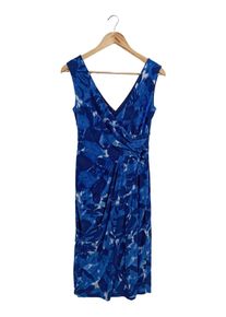 Phase Eight Sommerkleid Damen 38/M Blau Abstrakt Elegant Midikleid