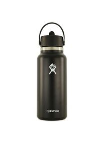 Hydro Flask Wide Flex Straw Cap Water bottle (946 ml, black)