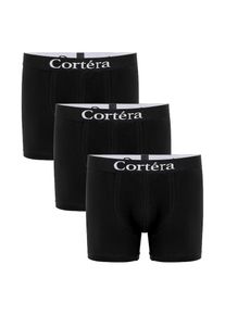 Cortera Boxershorts 'Jules' Herren schwarz / weiß Größe L