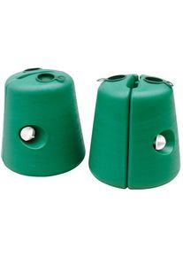 Brunner Pavillon St&auml;nder 2 St&uuml;ck, &Oslash; 25-32mm gr&uuml;n