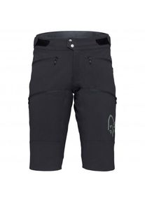 Norröna Norrøna Fjørå Flex1 Heavy Duty Shorts Cycling bottoms Men (M, grey/black)