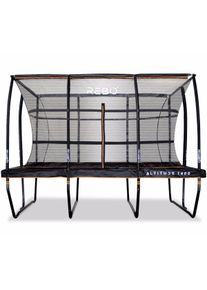 REBO Altitude Rectangle 10ft x 14ft Trampoline and Safety Enclosure - Altitude 1400