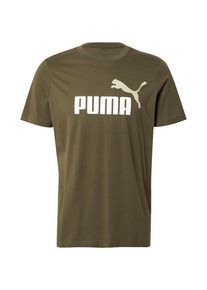Puma Funktionsshirt 'Ess No.1' Herren khaki / schwarz / weiß Größe M