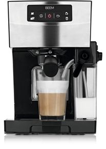 BEEM Siebträger-Maschine Espresso Classico II, 1450 W, 20 bar, schwarz/Edelstahl (07440)