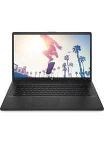 HP 17-cn0110ng (17.30", Intel Celeron N4120, 4 GB, 512 GB, DE), Notebook, Schwarz