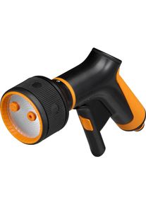 Fiskars, Gartenbrause, Sprühpistole, 3 Funktionen, Stufenlos regelbarer Durchfluss, Mit Frontregler und Ein/Aus-Ver