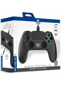 Freaks and Geeks 140061n (PS4, PS3, PC), Gaming Controller, Schwarz