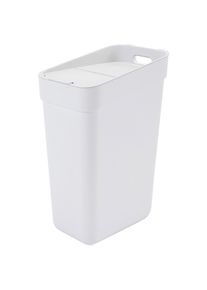 curver Abfalleimer , Weiß , Kunststoff , 30 l , 25x55x37 cm , Haushalt & Kleinelektro, Reinigung, Mülleimer & Abfallsammler