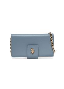 U.S. Polo Assn. Portemonnaie Damen hellblau / gold Größe One Size
