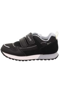 Superfit Leren sneakers "Dash" zwart/wit - 55% | Maat: 30 |
