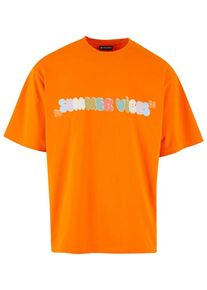 2Y Studios Koszulka 'Summer Vibes' dla mężczyzn niebieski / zielony / pomarańczowy / biały Rozmiar L