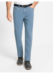 Marco Donati Heren 5-pocketjeans van katoenstretch in blue-bleached ,maat 24, Witt, 98% Katoen, 2% Elastan