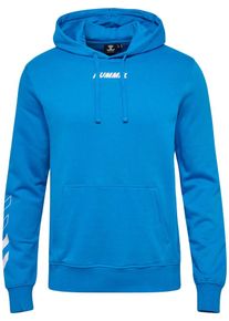 Hummel Sweatshirt 'Eletal' Herren blau Größe XL Logoprint