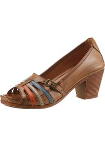 Gemini Damen Pumps cognac Gr&ouml;&szlig;e 42
