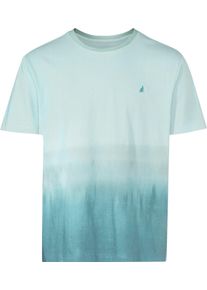 Heren Vrijetijdsshirt met kleurverloop rondom kalkmint Maat 60/62