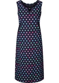 feel good Dames Zomerjurk marine/magenta bedrukt Maat 44/46