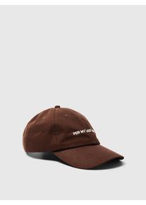 Selected Cap Herren braun / weiß Größe 55/60