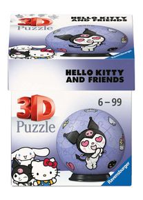 Ravensburger - Puzzle 54 pièces 3D balls Hello Kitty - de 6 ans