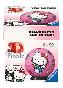 Ravensburger - Puzzle 54 pièces 3D balls Hello Kitty - de 6 ans