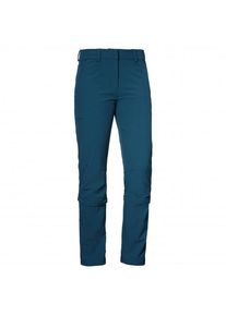 Schöffel Schöffel Women's Pants Engadin1 Zip Off Zip-off trousers Women (72 - Long, blue)