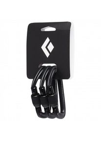 Black Diamond - Hotforge Screwgate 3 Pack - Skrukarabiner, svart