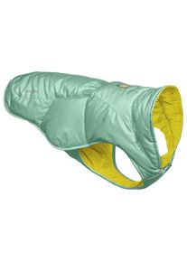Ruffwear Quinzee Insulated Jacket Hundtäcken Storlek M Färg river rock green