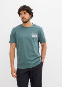 bonprix Camiseta (2 unidades) de algodón puro, azul, 68/70 (4XL)