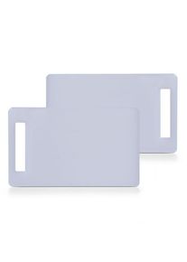 zeller Schneidebrett-Set, Kunststoff, weiß