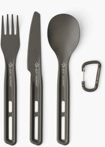 Sea To Summit Frontier Besteckset, 3-teilig, grau