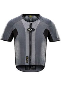 Alpinestars Tech-Air 5 System, colete airbag , cor: Cinzento Escuro/Preto , tamanho: XXL