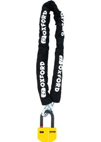 Oxford Boss 14mm, kettingslot met alarm , maat: 14 mm / 2